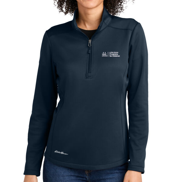 Eddie Bauer® Women’s Smooth Mid Layer Fleece 1/2-Zip  Thumbnail