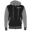 Unisex Heavyweight Varsity Full-Zip Hooded Sweatshirt Thumbnail