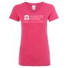 Women’s Glitter V-Neck T-Shirt Thumbnail