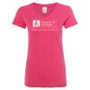 Women’s Glitter V-Neck T-Shirt Thumbnail