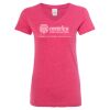 Women’s Glitter V-Neck T-Shirt Thumbnail