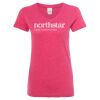 Women’s Glitter V-Neck T-Shirt Thumbnail