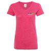 Women’s Glitter V-Neck T-Shirt Thumbnail