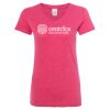 Women’s Glitter V-Neck T-Shirt Thumbnail